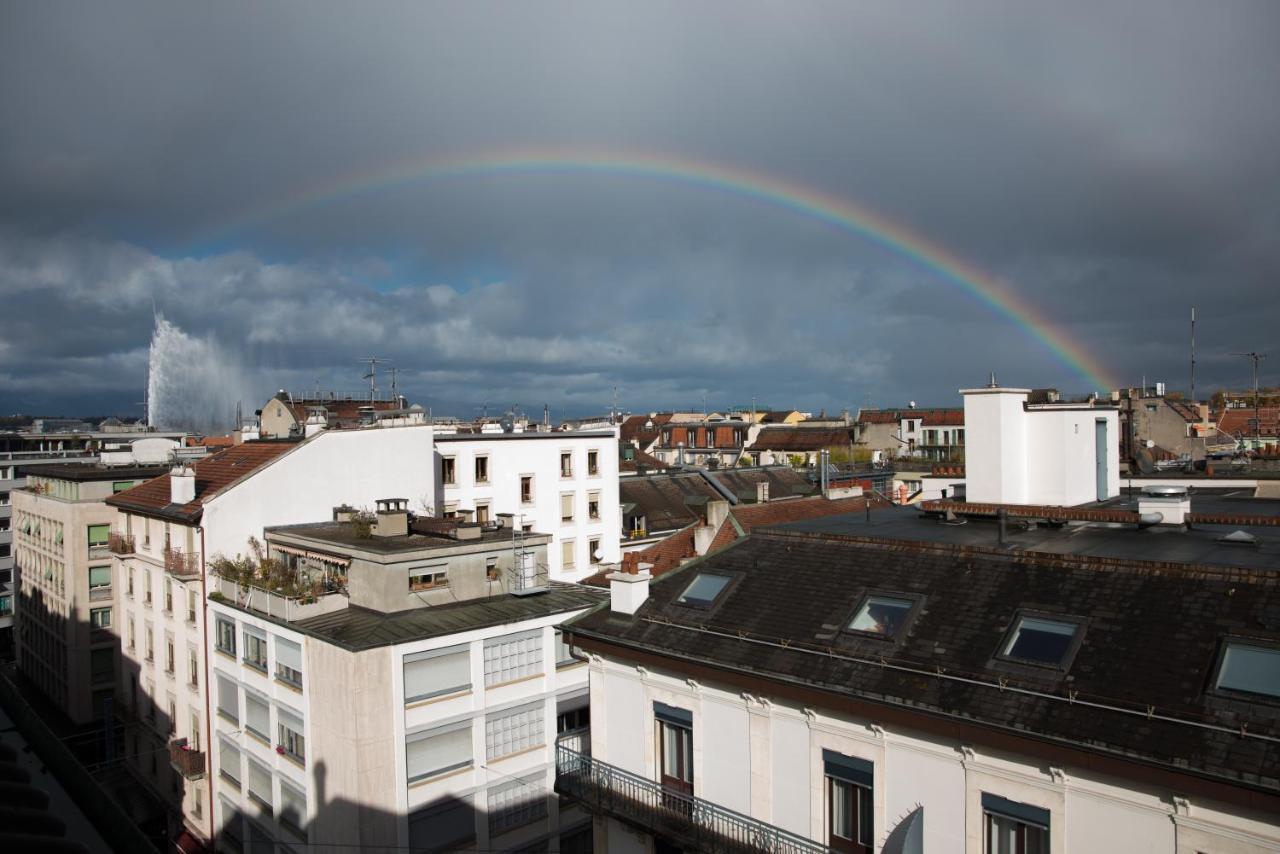Wowappartements Vue Sur Le Jet D'Eau Genf Exterior foto