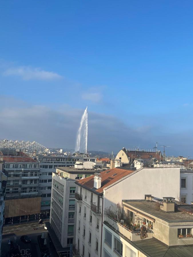 Wowappartements Vue Sur Le Jet D'Eau Genf Exterior foto