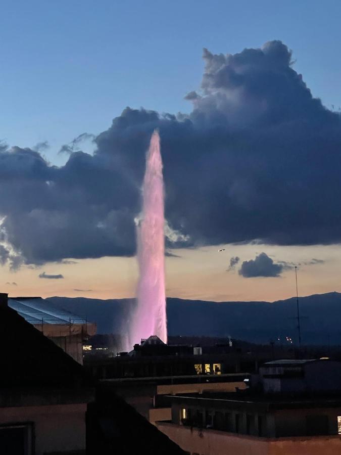 Wowappartements Vue Sur Le Jet D'Eau Genf Exterior foto